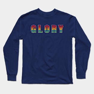 glory retro colour Long Sleeve T-Shirt